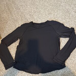 Lululemon black long sleeve shirt